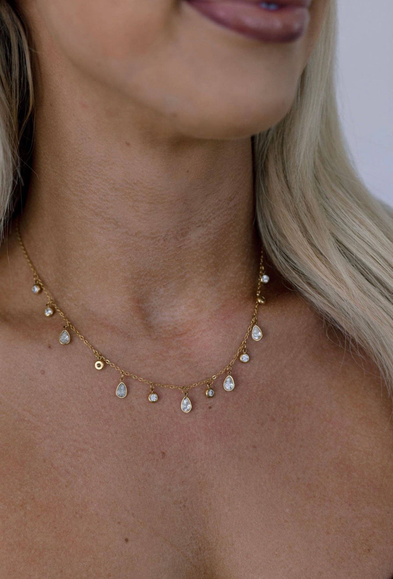 The Anna Necklace 14-17”