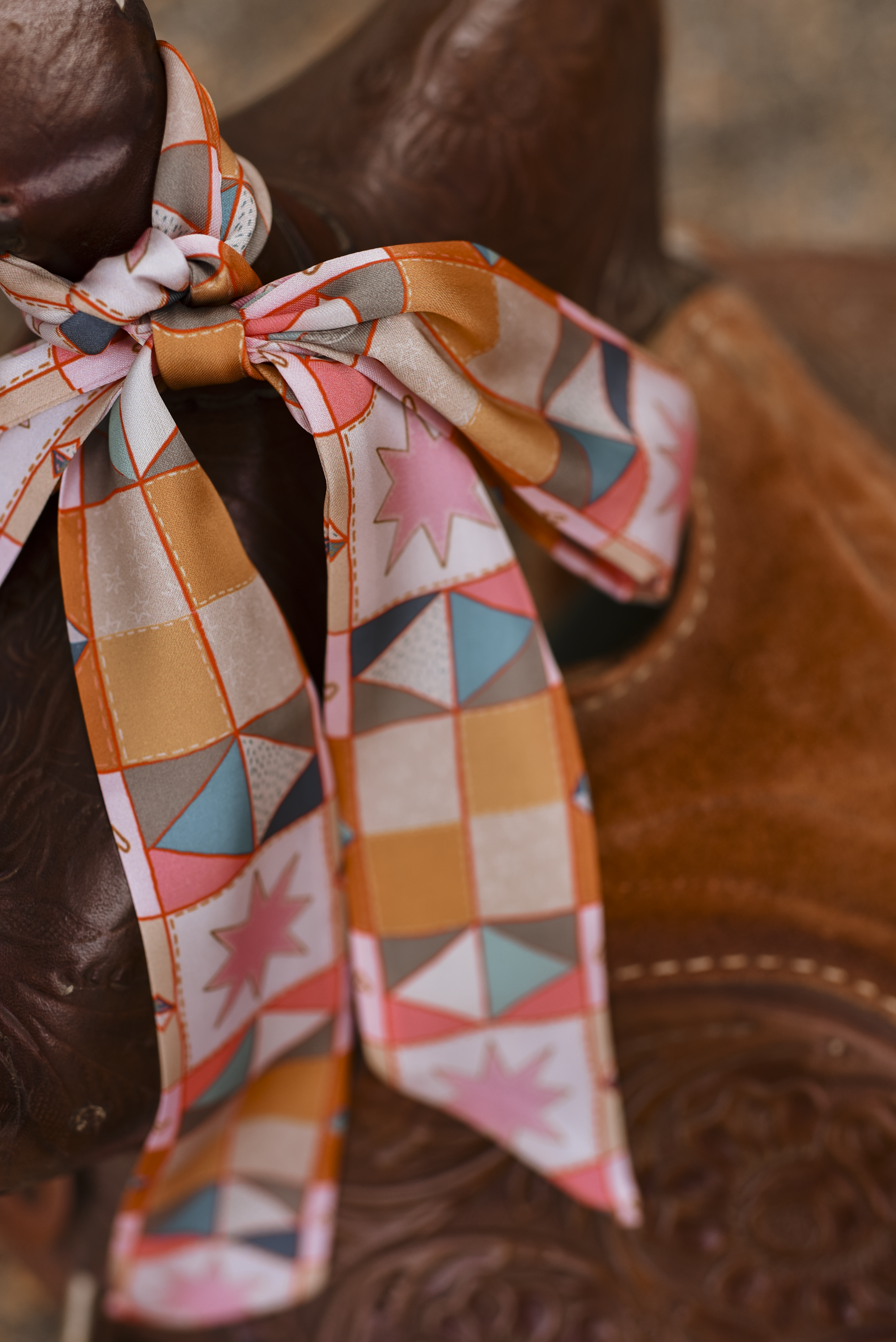 The Vintage Patchwork Twilly