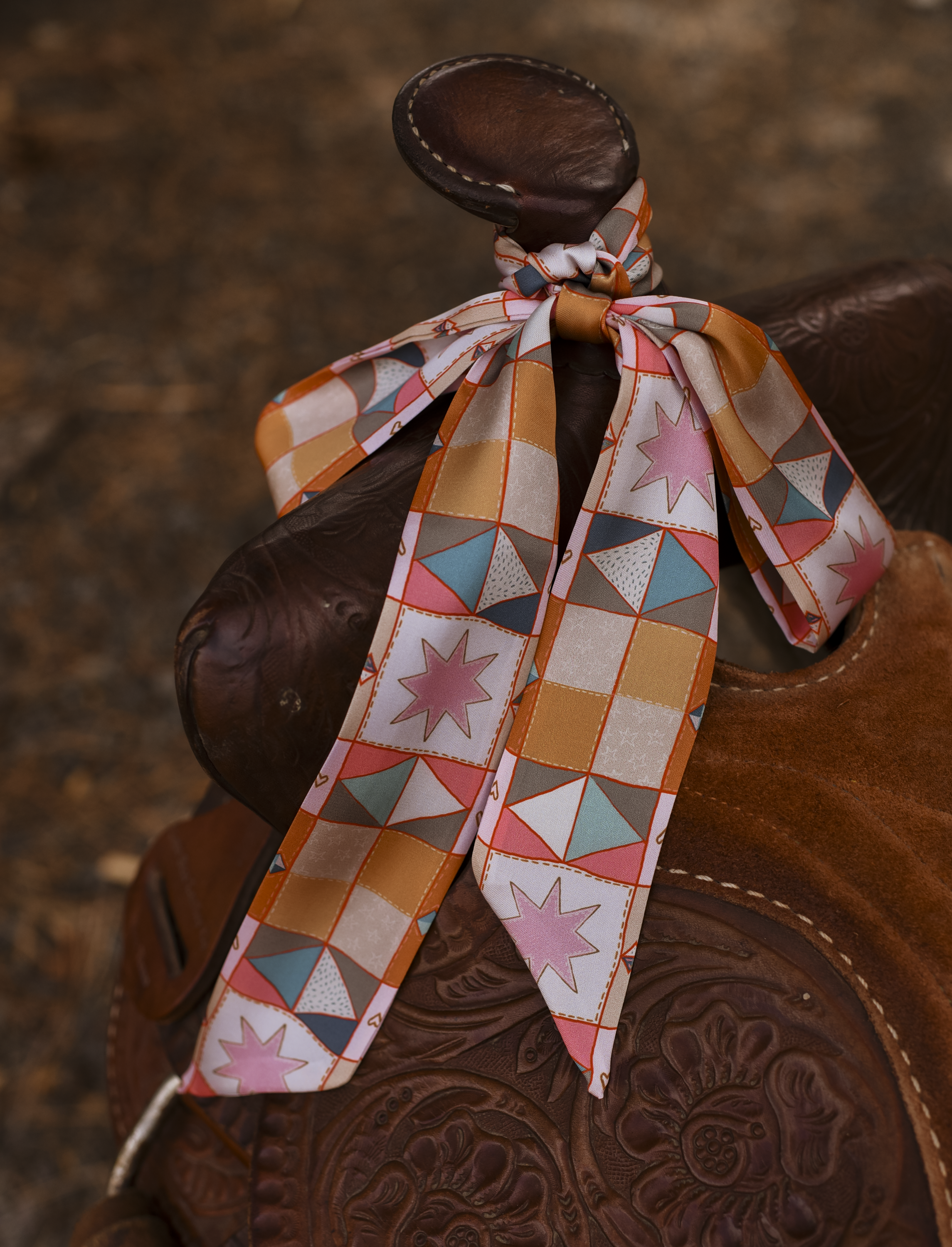 The Vintage Patchwork Twilly