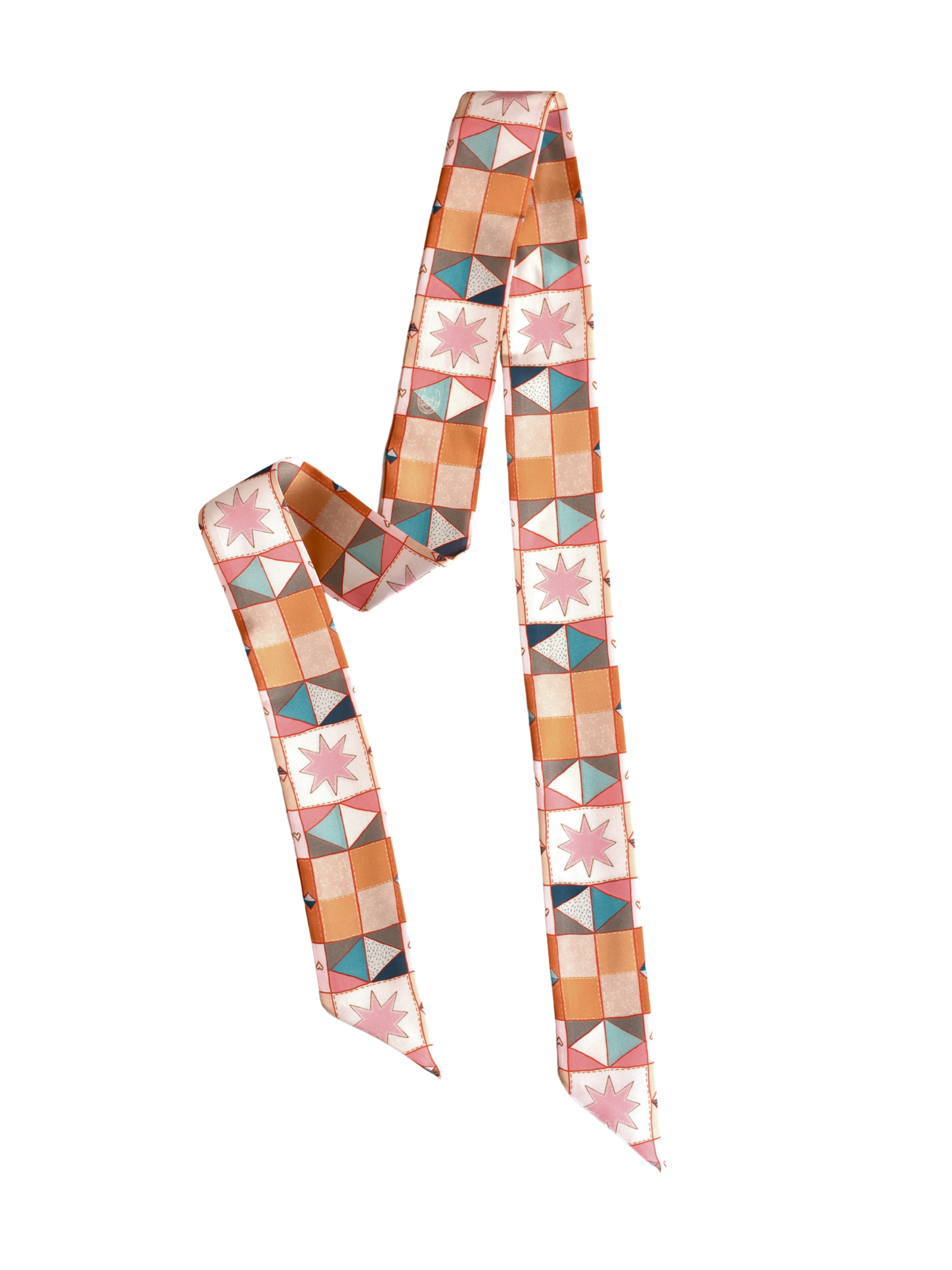 The Vintage Patchwork Twilly