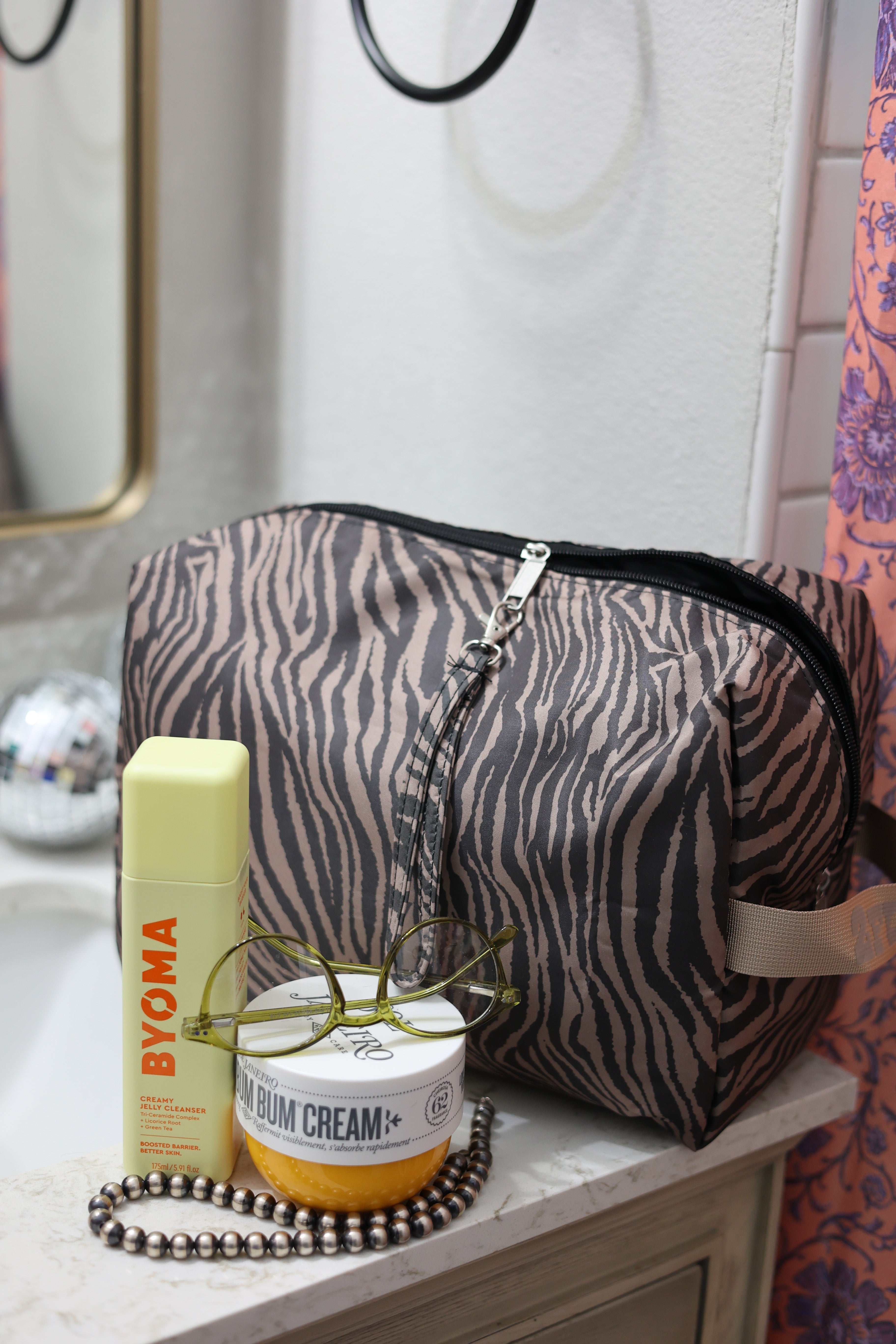 The Zebra Traveler Bag
