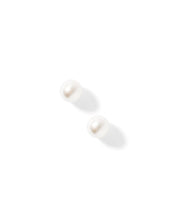 Screwback Stud Earrings - Payton Pearl White 5mm
