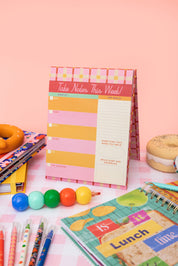 Week to Week Desk Planner