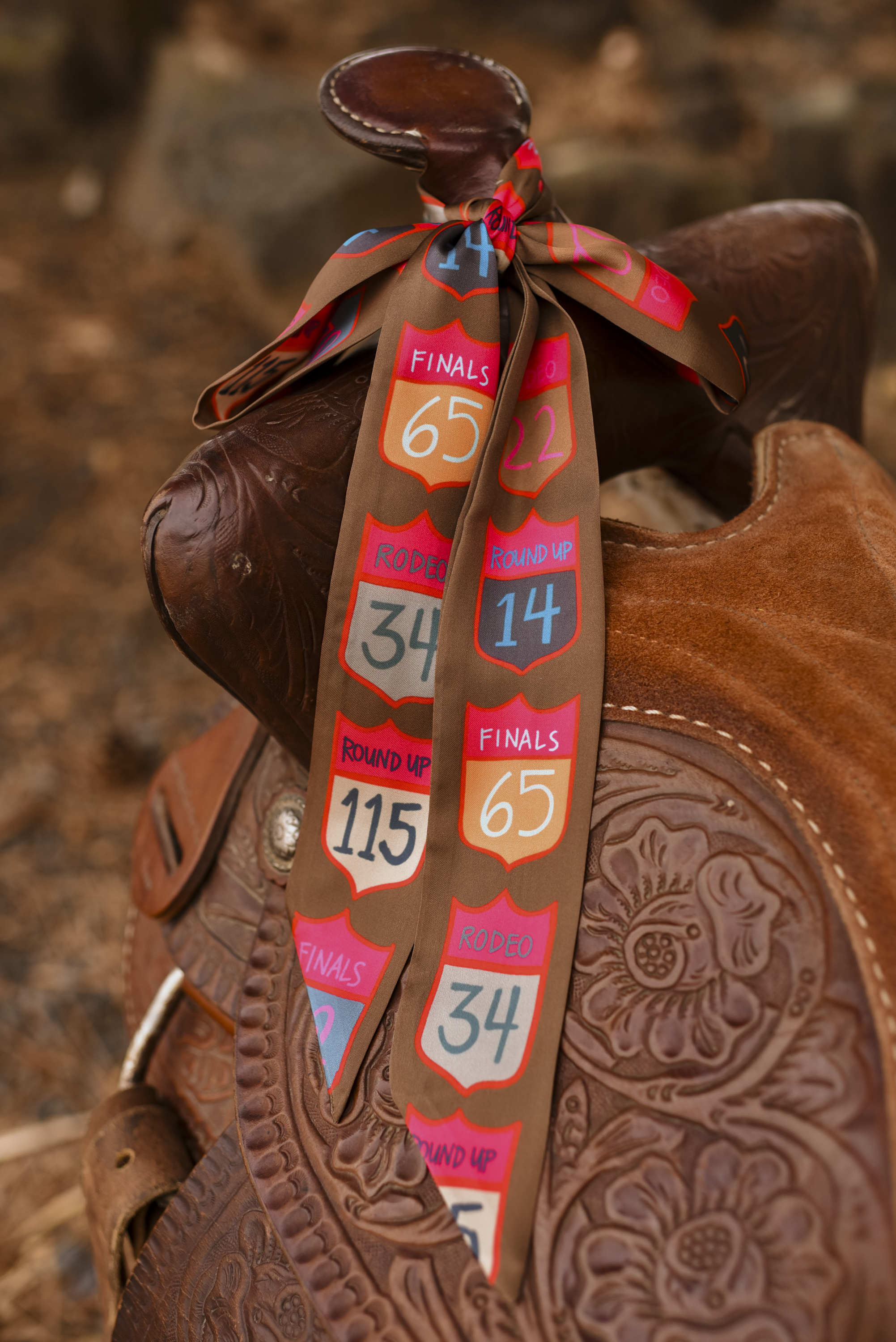 Rodeo Back Numbers Twilly - RESTOCK COMING SOON