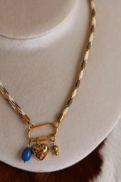 Happy Heart Cord Necklace 17-20”