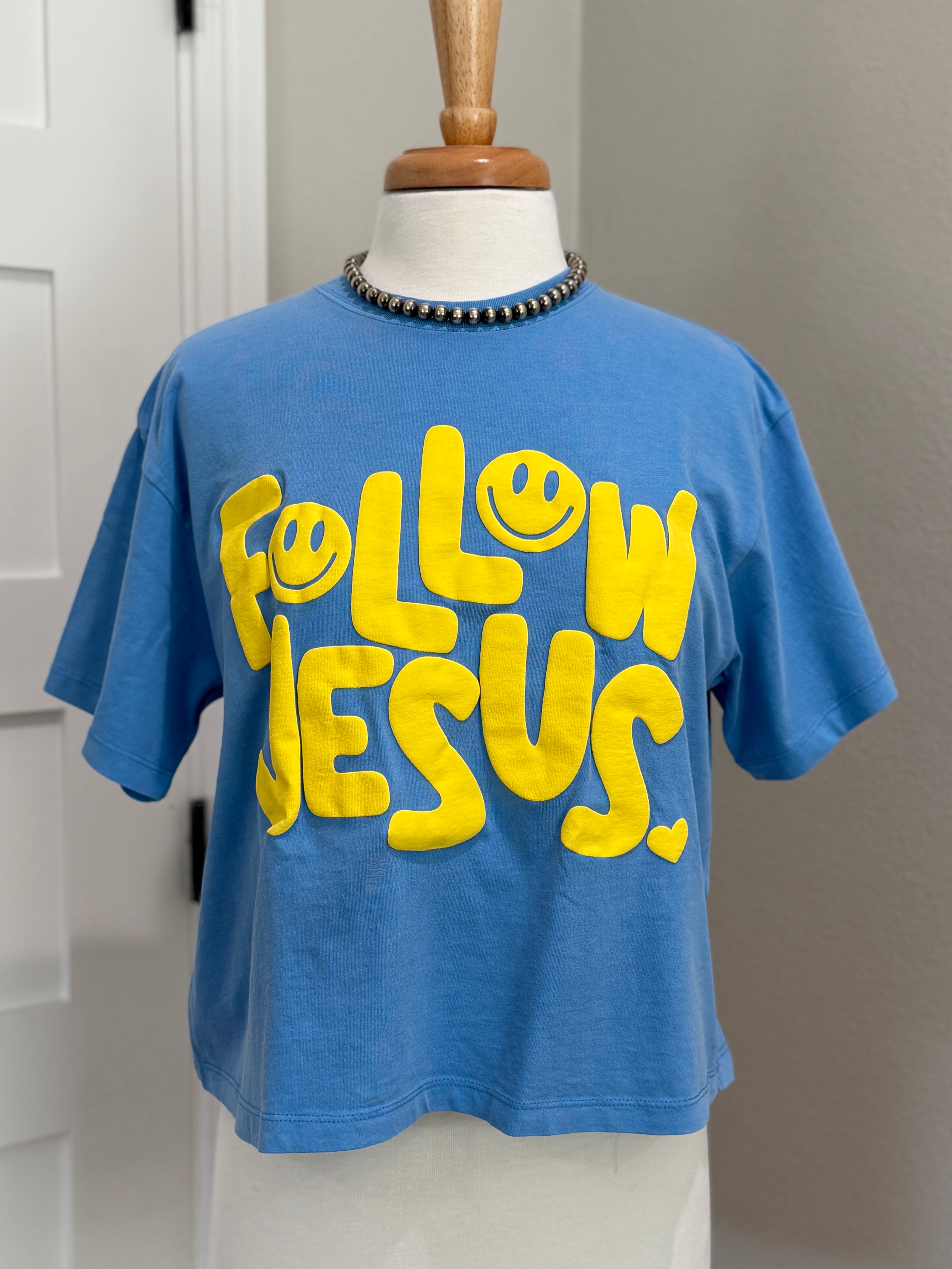 Follow Jesus Cropped Tee