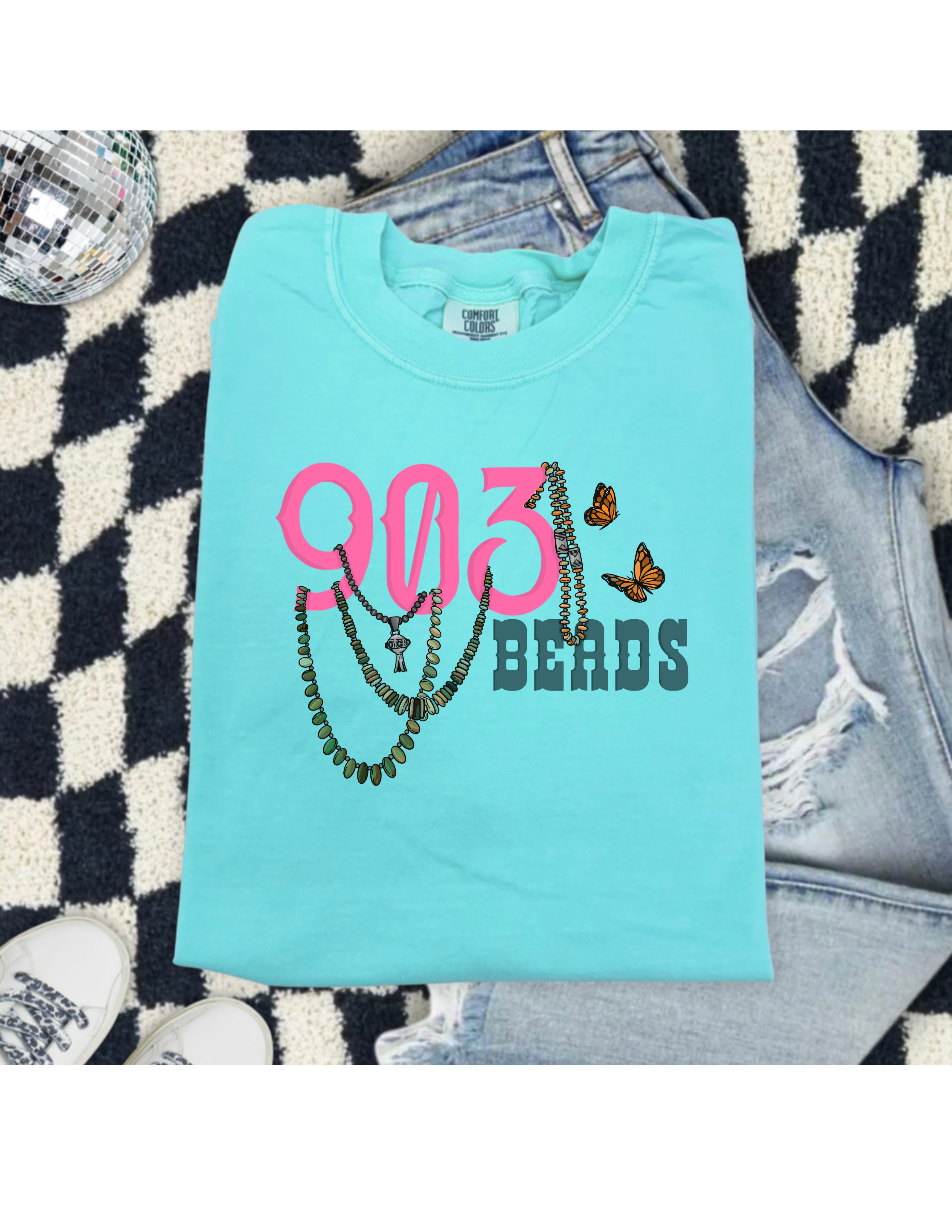 903 Beads Tee - READY TO SHIP