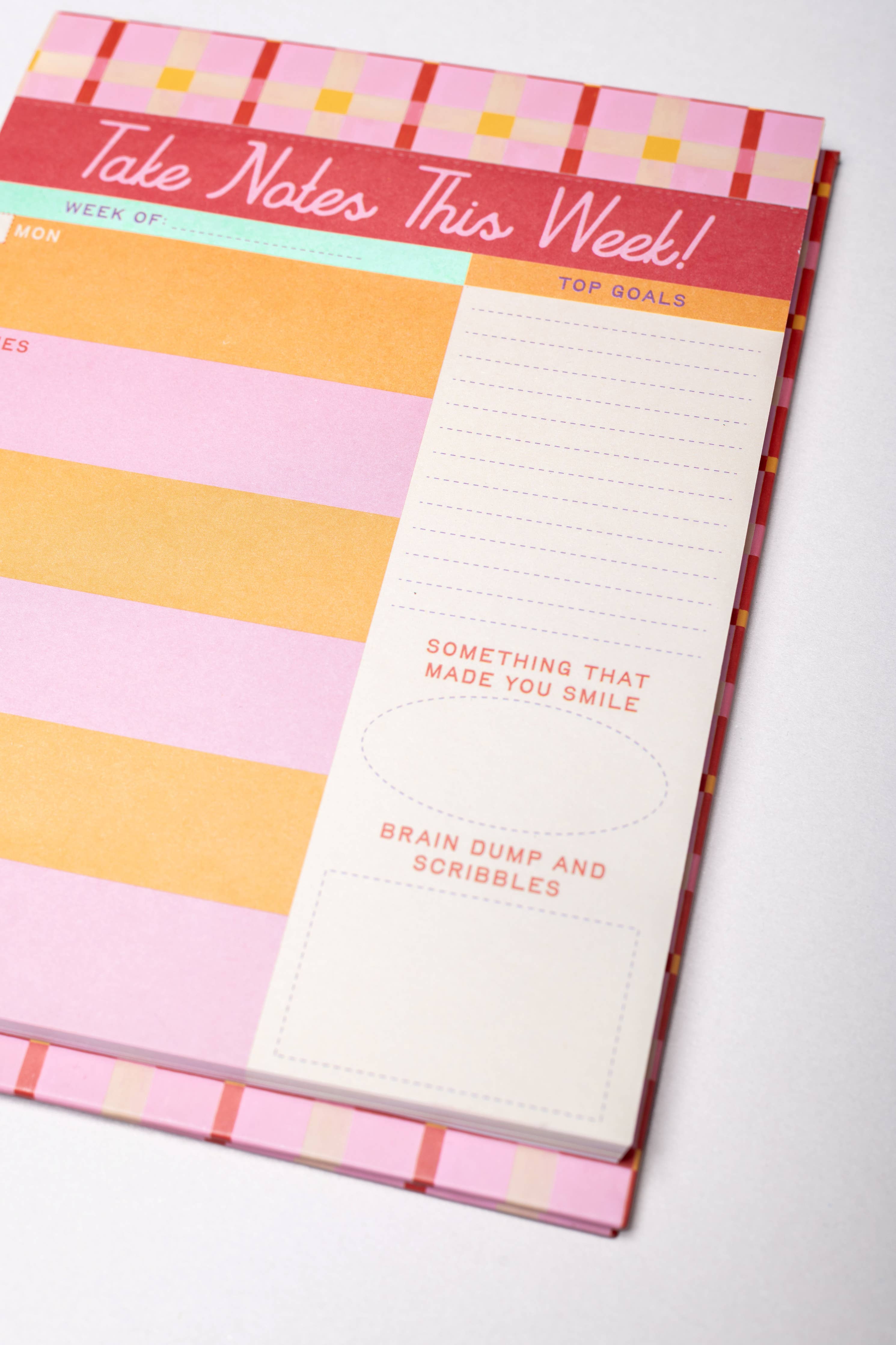 Week to Week Desk Planner
