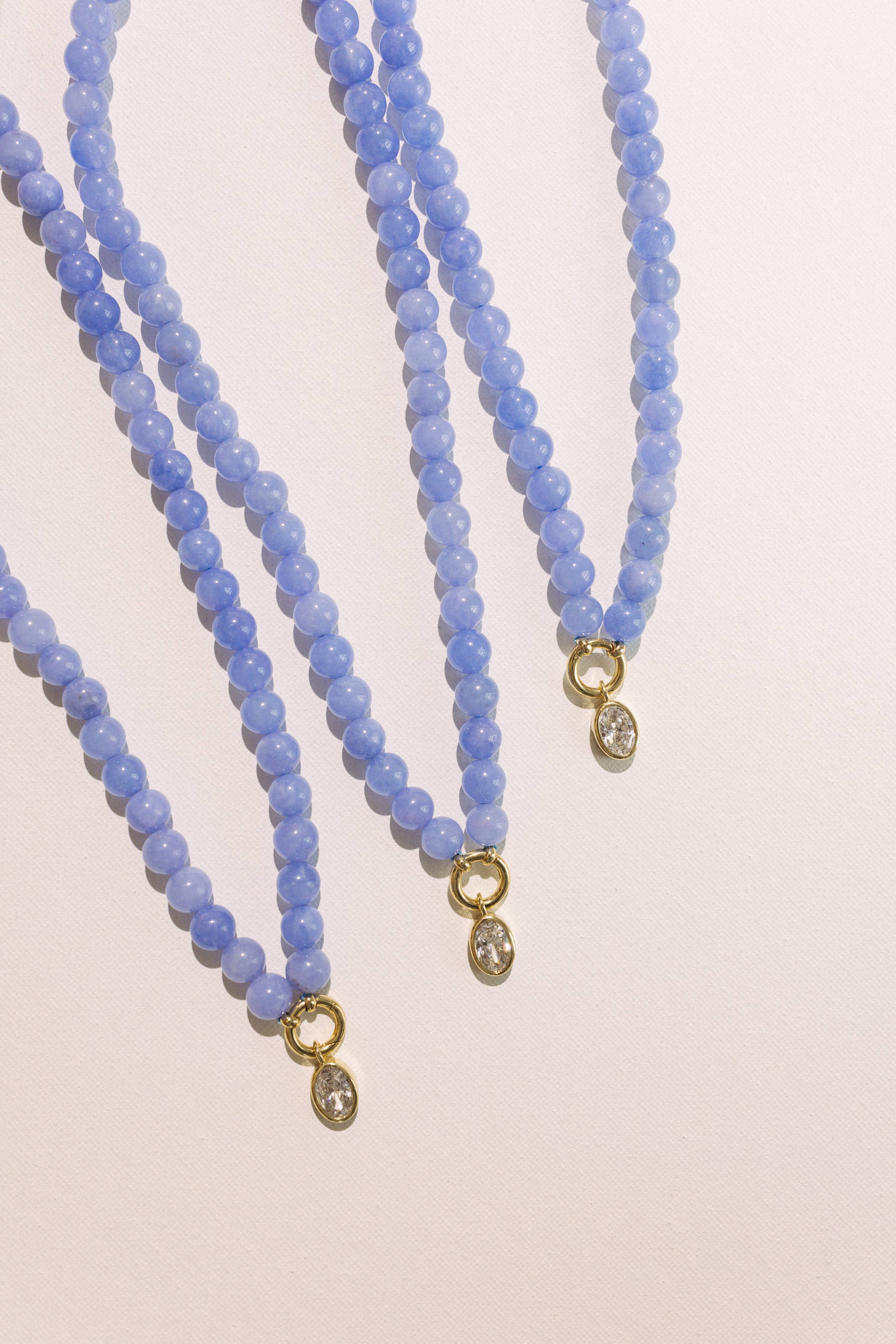 Sophie Beaded Crystal Necklace 18-20”