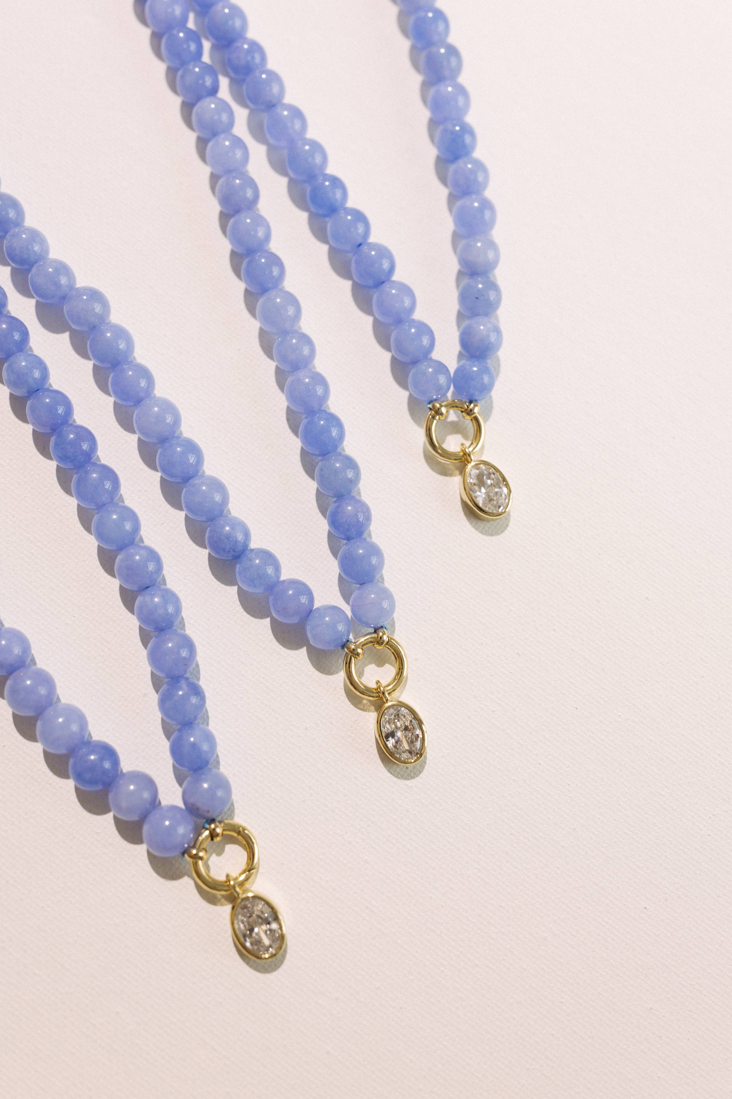 Sophie Beaded Crystal Necklace 18-20”